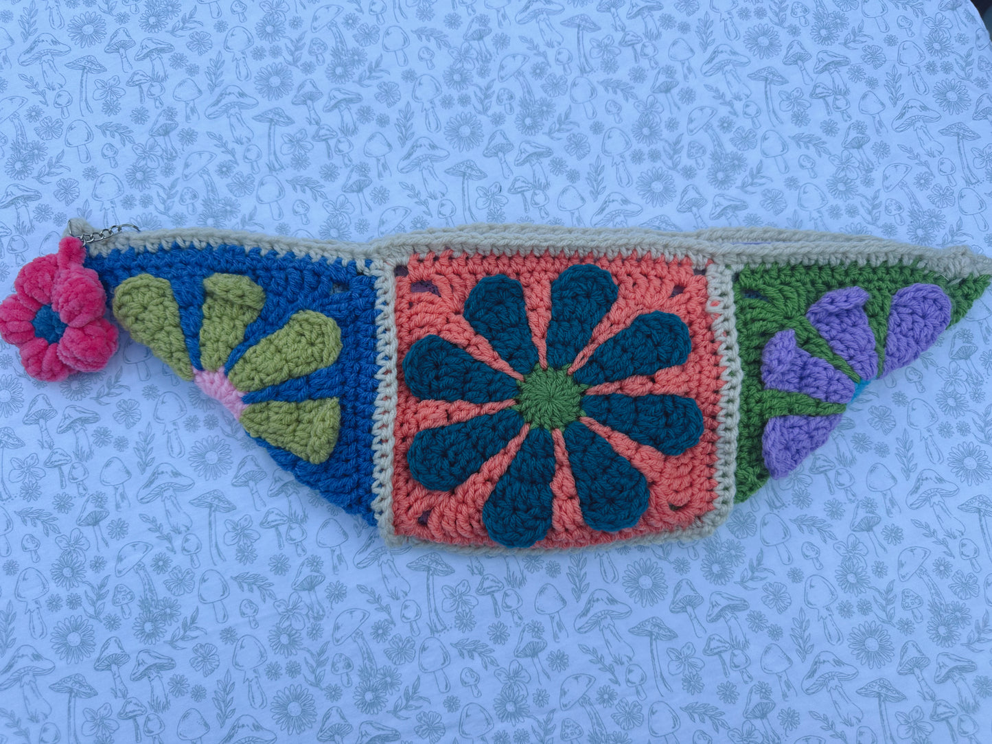 Garden Riot Sling-Crochet crossbody